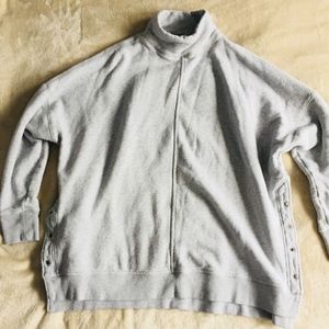 Free People Fleece Lined Sweatshirt